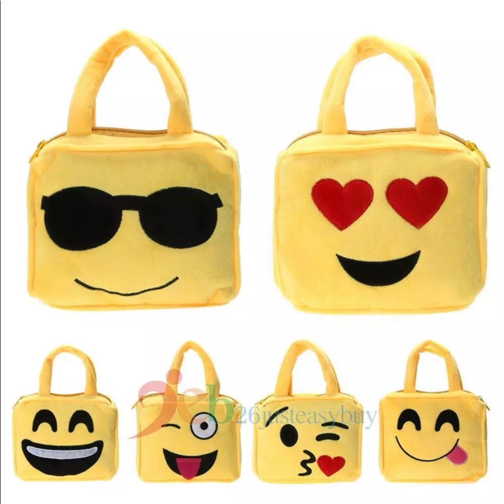 New Cute emoji purse / clutch